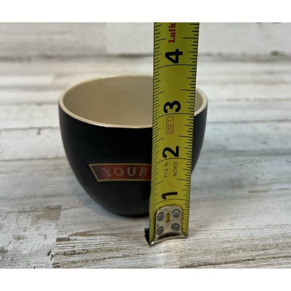 Baileys Irish Cream Yours and Mine Set of 2 Cups Mugs Dessert Bowls Date - Picture 6 of 6